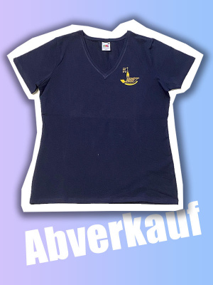 T-Shirt Navi - V-Ausschnitt