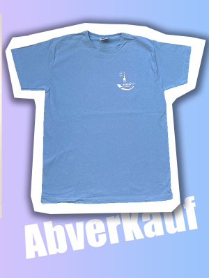 T-Shirt Himmelblau